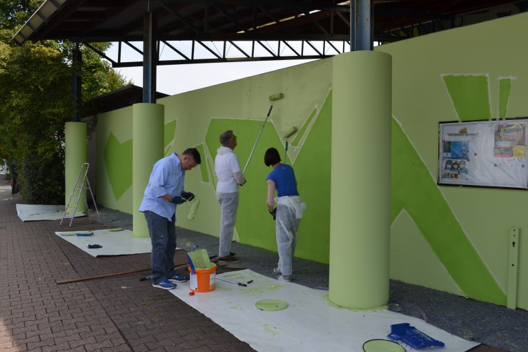 Social Day mit CBRE im Jugendhaus am Bügel